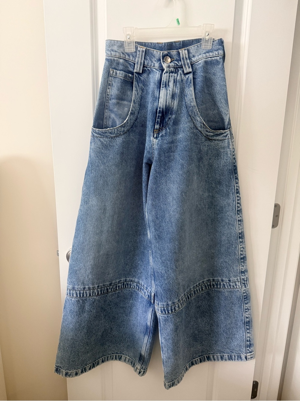 Maison Margiela Oversized Wide-Leg Denim Jeans Size 38 Made in Italy